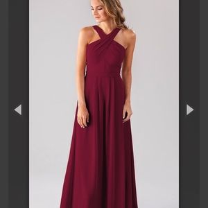 A Kennedy Blue formal dress.